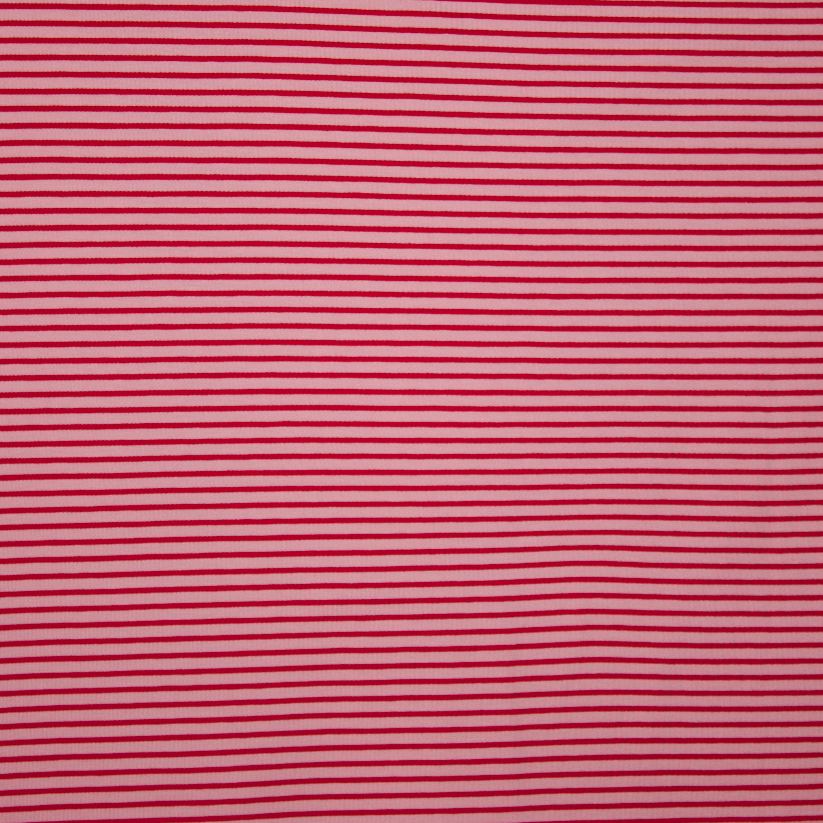 katoen tricot met strepen